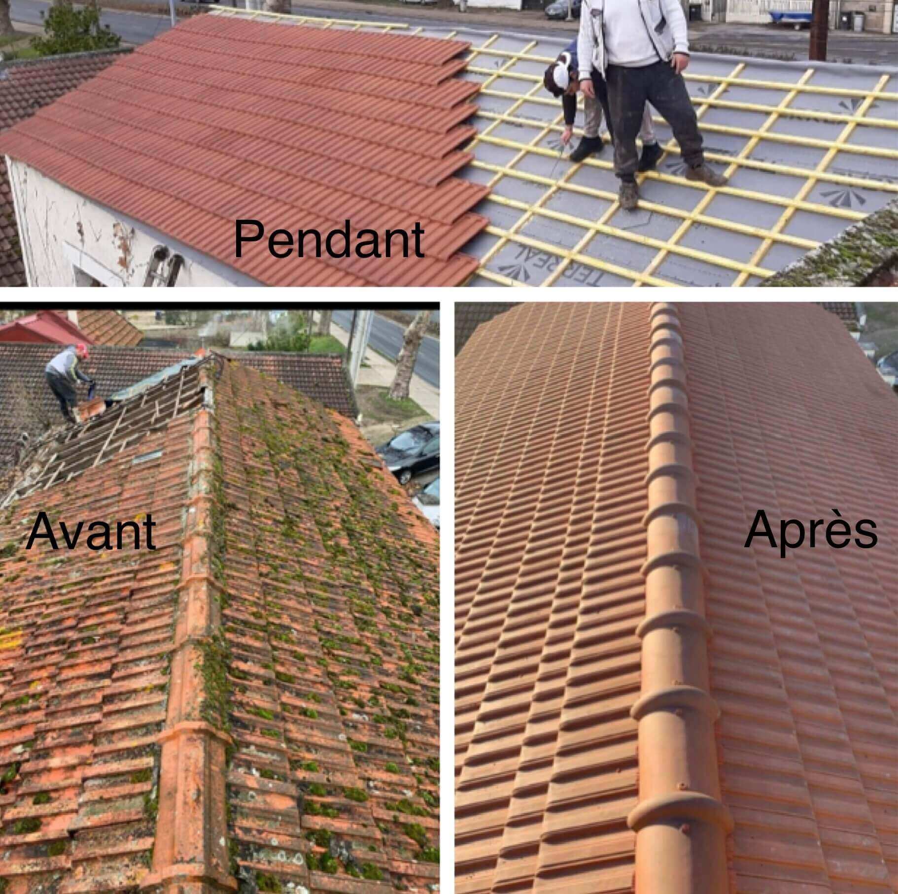 Réparation de toiture​ - Rénovation couverture
